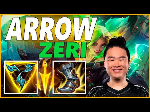 ⚡ARROW ZERI ADC GAMEPLAY⚡SEASON 12 LEAGUE OF LEGENDS