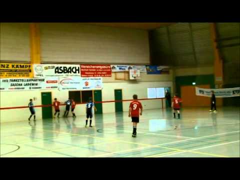 D1 2   JSG Lautzert 1 0 1 Halbfinale Hallenturnier SG Roßbach in Hachenburg 03012014