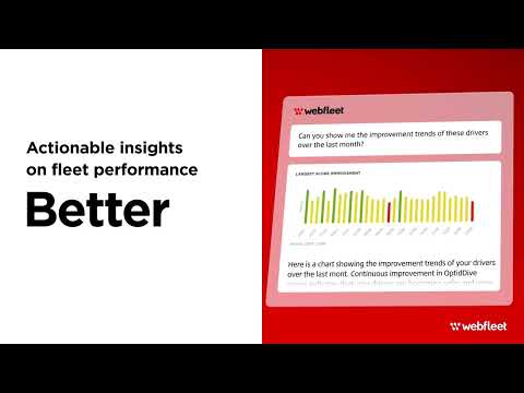 Webfleet Fleet Advisor. Time for a smarter approach to driver management?