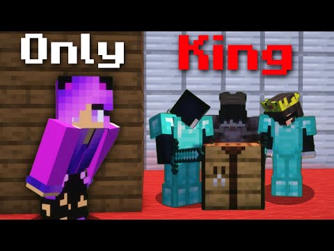 Shocking: I Pretended to be a Girl to Beat the King in Minecraft SMP!