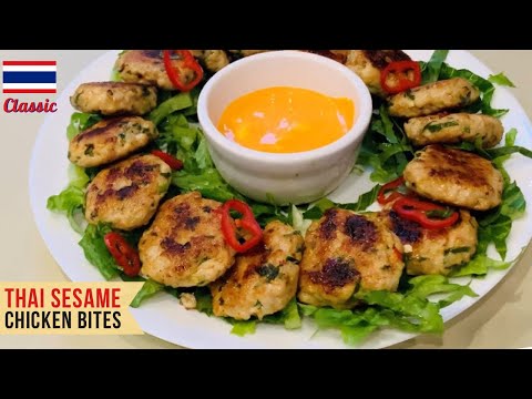 Thai Sesame Chicken Bites | Healthy | High Protein | Perfect Combo