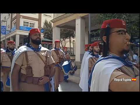 Menudo Desfile que se Marcaron los Regulares este 2 de Mayo en Ceuta.