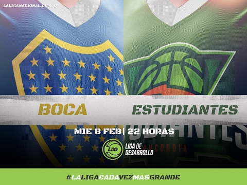 Liga de Desarrollo | 08.02.2017 | Boca Jrs. vs. Estudiantes (C) | #LaLigaCadaVezMasGrande