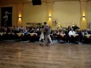  Claudio Gaiser  and  Laura Gallinger  are  dancing  to  the  tango  "  Nada Mas  "