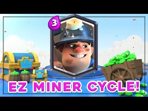 MINER CYCLE MADNESS IS BACK!! Top Ladder Pushing — Clash Royale