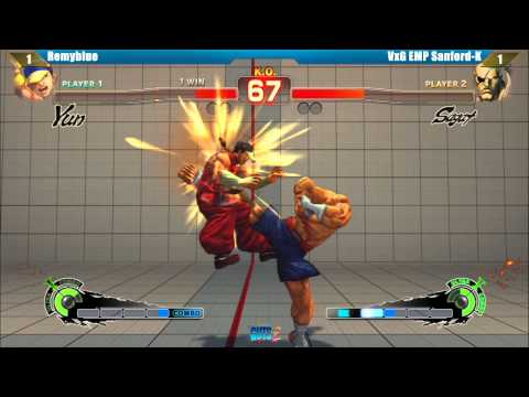 SSF4 AE2012 RemyBlue vs VxG EMP Santhrax GUTS2 Tournament