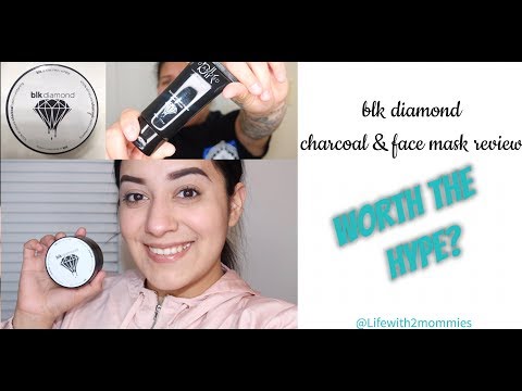 Blk DIAMOND CHARCOAL POWDER AND MASK |WORTH THE HYPE?