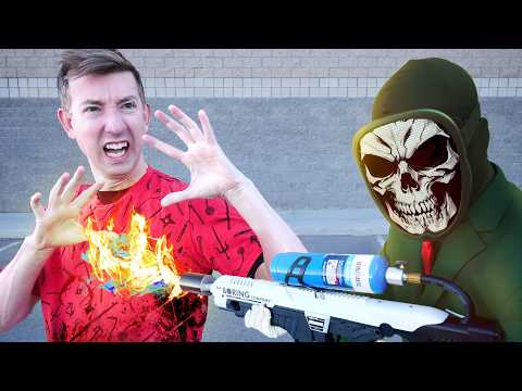 They Attacked Me with a Flame Thrower!