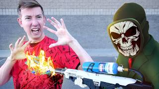 They Attacked Me with a Flame Thrower!