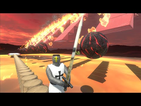 Molten balls attack - animal Revolt Battle Simulator