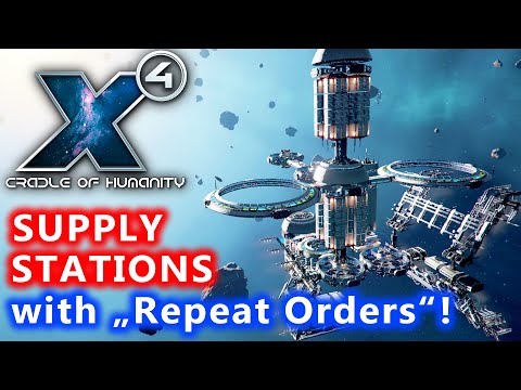 Supply (Trade) Stations in v4.10 - Upgrading Your Economy - X4 Foundations - Captain Collins