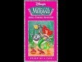 Opening And Closing To The Little Mermaid A U A A Whale Of A Tale 1993 VHS