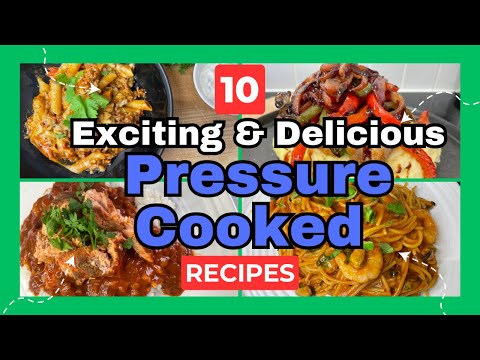 10 Exciting & Delicious *PRESSURE COOK* Recipes | NINJA FOODI RECIPES | INSTANT POT RECIPES