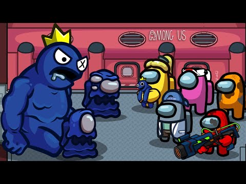 Among Us Zombie Ep 136 - Rainbow Friends Blue - Animation