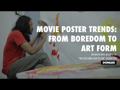 Movie Poster Trends: From Boredom to Art Form with Oomleo | MANY EYES TV