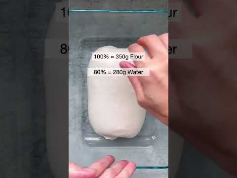 How to Calculate Baker’s Percentage #shorts #sourdough #viral #foodie #trending #shortsfeed #bread