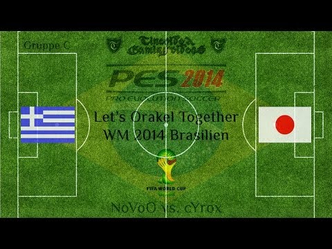 WM 2014 | Gruppe C :: GRIECHENLAND vs. JAPAN | PES 2014 | Tineoidea TV [HD | GER]