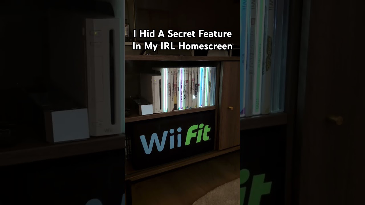 I Built A Hidden Feature Into My IRL Homescreen And Nobody Noticed! - YouTube