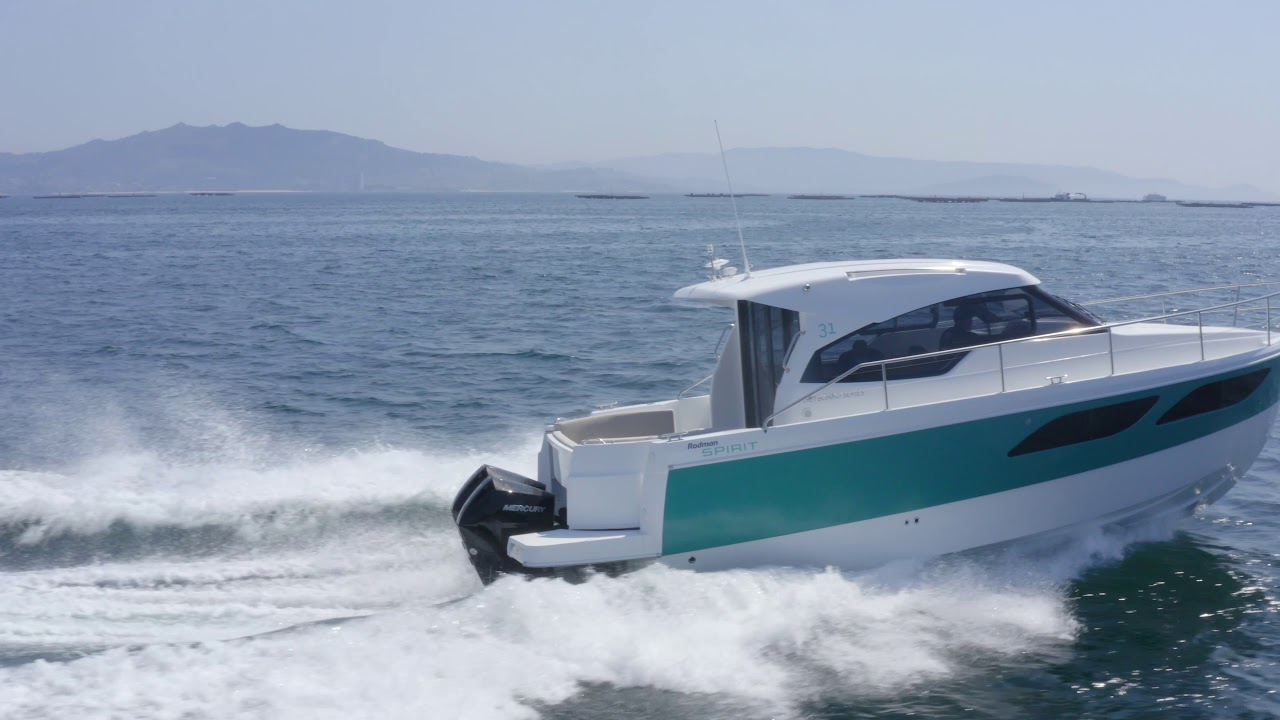 Official trailer Rodman Spirit 31 Outboard