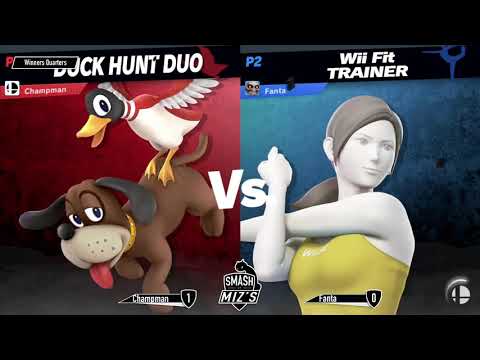 Smash @ Miz's WiFi 20 - Champman (Duck Hunt) vs. Fanta (Wii Fit Trainer) Winners Quarters