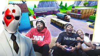 Brothers Battle It Out In NUKETOWN on Fortnite Creative Mode! (No Building Allowed)