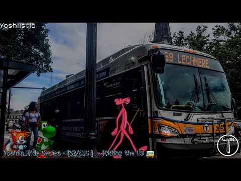 The Animated Trip! | Yoshi's Ride Series {S2-E16} - Riding the 69 🚌 - {MBTA}