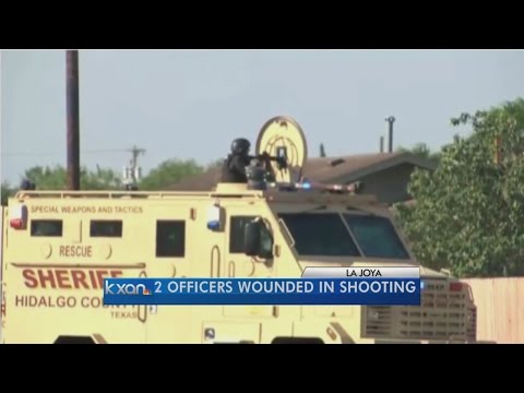 Shootout in South Texas leaves 2 police officers injured