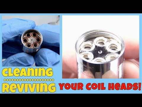 Part of a video titled SAVE YOUR MONEY! How To Clean & Re-Use Your Coil Heads!