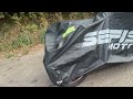 SEFIS Outdoor Premium motorcycle with topcase cover