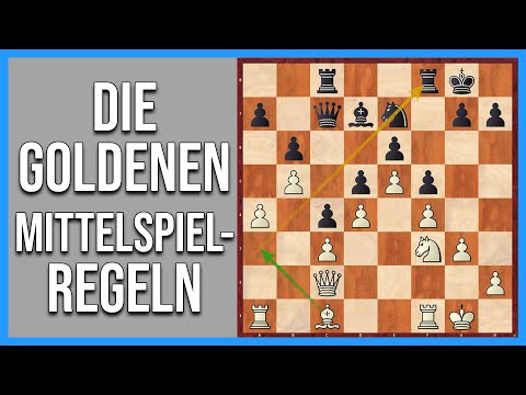 The GOLDEN Middlegame Rules || How to Play Chess Strategically