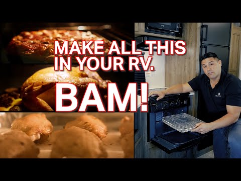 The RV Industry’s First Air Fryer Oven - A Heartland RV Exclusive!