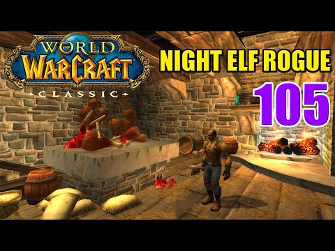 Let's Play Classic WoW SOM | HARDCORE | Night Elf Rogue | EP. 105 | Gameplay Walkthrough