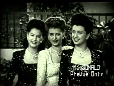 DeCastro Sisters--Pumpa Pumpa (Rhumba, Rhumba), 1952 video