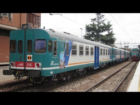 Treni a Treviso Centrale e dintorni... e un invio raro sulla Treviso-Vicenza..