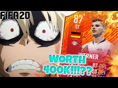WORTH 400K!!!??? | HEADLINER TIMO WERNER REVIEW FIFA 20