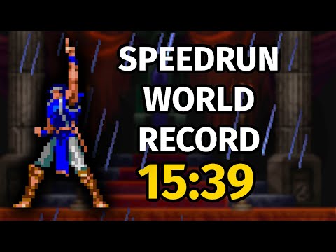 Finally a REAL Castlevania SotN Speedrun World Record (15:39.916)