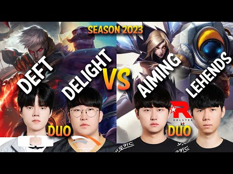 DK Deft & GEN Delight VS KT Aiming & KT Lehends - Patch 13.14 KR Ranked