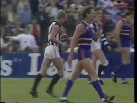 Russell Dickson highlights Collingwood VFL 1986