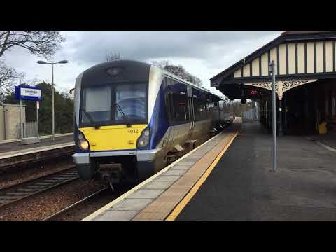 NIR Class 4000 Departing Carrickfurgus for Great Victoria street