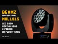 Video: beamZ Pro Mhl1915 Cabeza Móvil Led 19 x 15W Rgbw (Pack 2 Uds. + Flight Case)