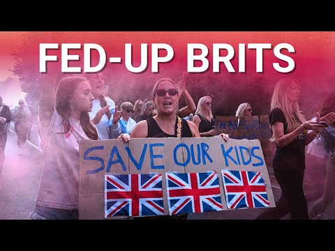 UK locals fight back, protest at migrant hotel after Ethiopian man was accused of sexual assault