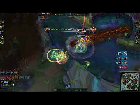 Plat Kog'maw 2v4 NO HANDS clean up | LOL Ranked