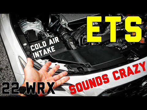 SOUNDS CRAZY! ETS Cold Air Intake 2022 Subaru WRX - Extreme Turbo Systems