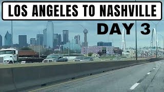 DAY 3 - Los Angeles to Nashville in a Model 3 Performance - Texas to Arkansas