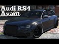 Audi RS4 Avant (LibertyWalk) для GTA 5 видео 9