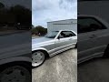 Perfection 🩶 1989 AMG 6.0 Wide-Body SEC #shorts #shortsvideo