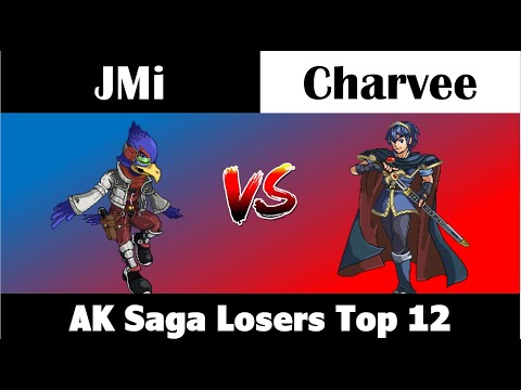 AK Saga: JMi (Falco) vs Charvee (Marth) - Losers Top 12