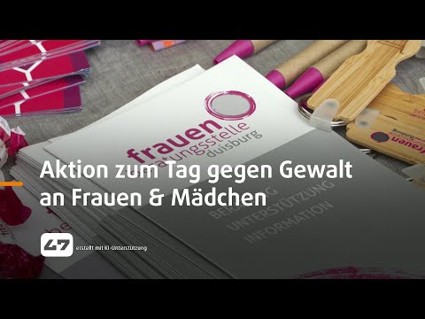 STUDIO 47 .live | TAG GEGEN GEWALT AN FRAUEN & MÄDCHEN: AKTION DER FRAUENBERATUNGSSTELLE