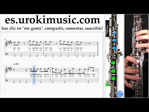 Tutorial de Oboe Silvestre Dangond Nicky Jam - Cásate Conmigo Clases Notas Parte#2 um-i927