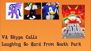 ~TMNTHedgehog5 Skype Calls~ Laughing So Hard From South Park